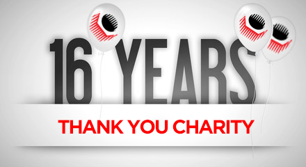 Thank you Charity for 16 Years!