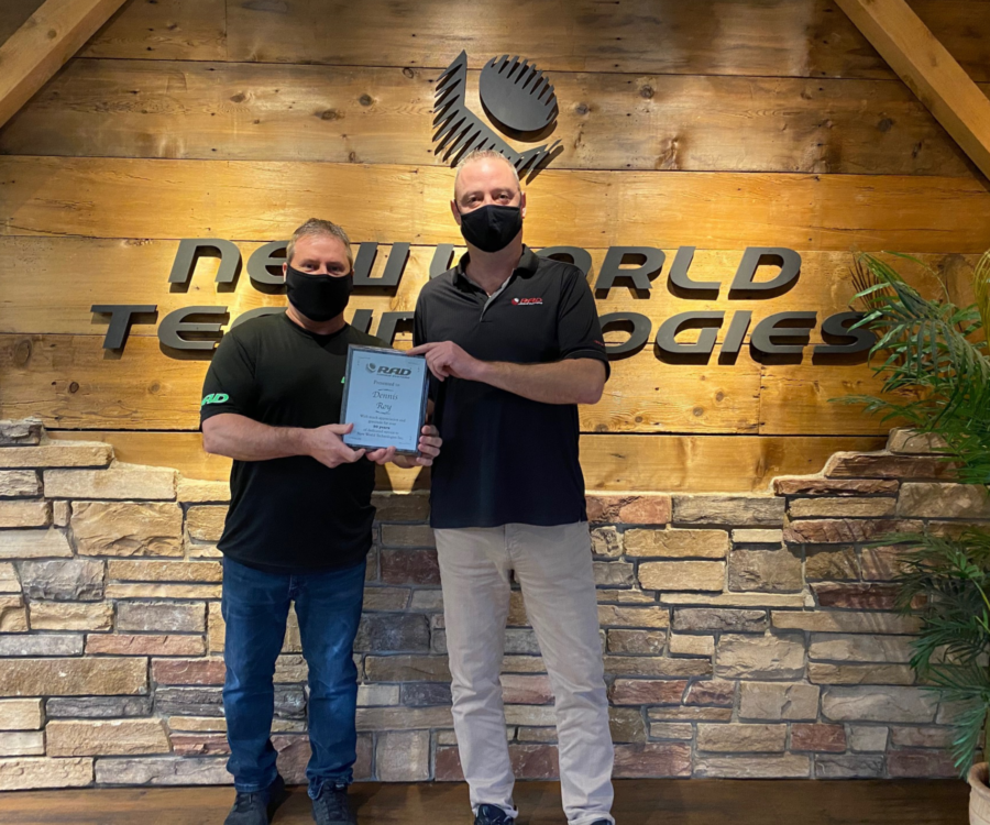 RAD Torque employee anniversary - Dennis Roy