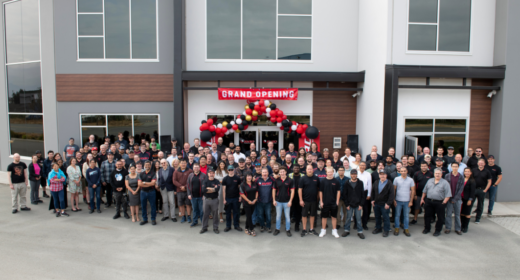 Entire RAD Torque team posing for Grand Opening Pic