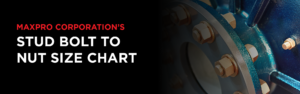 Stud Bolt and nut size chart article banner
